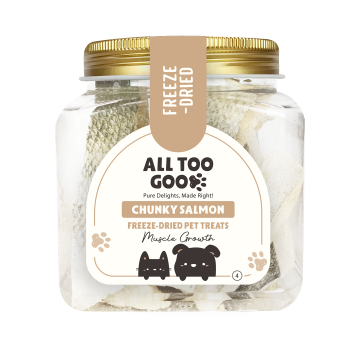All Too Good Freeze-Dried Treats Chunky Salmon 60g